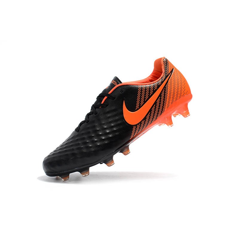 Nike Magista Opus FG Černá oranžový